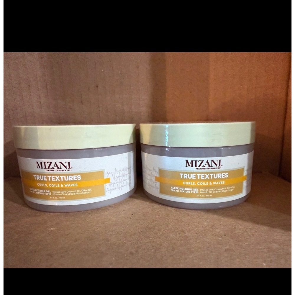 Mizani True Textures Sleek Holding Gel Curls Coils Waves 3.4oz hair care‎